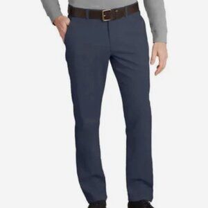 New English Laundry 38x32 Men’s Cotton Straight Leg Breeze Chino Blue Pant